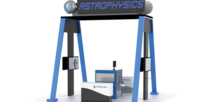 Astrophysics 20x20 Booth Design Astrophysics 20x20 Exhibit Design by Abex Exhibits