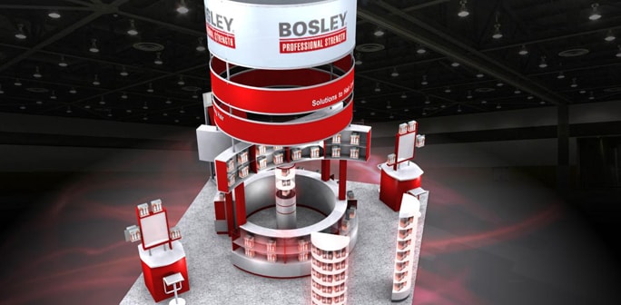 Bosley - 20x20 Modular Exhibit Bosley - 20x20 Modular Exhibit