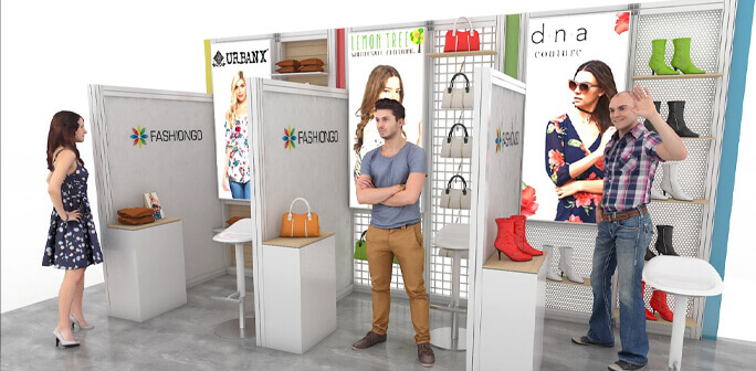 Fashion Go 10x20 Booth Design Fashion Go 10x20 Exhibit design by Abex Exhibits