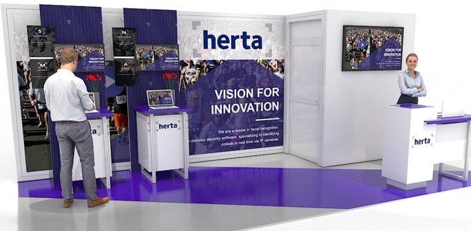 Herta - 10x20 Solar Modular Exhibit Herta - 10x20 Solar Modular Exhibit