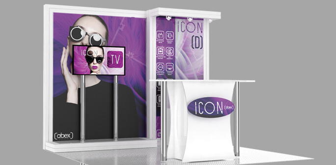 ICON Exhibit Systems - D Series ICON Exhibit Systems D series by ABEX