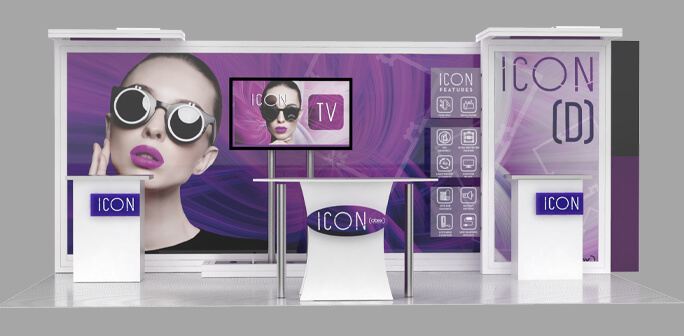ICON Exhibit Systems - D Series ICON Exhibit Systems D series by ABEX
