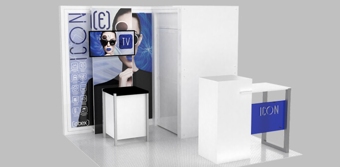 ICON Exhibit Systems - E Series ICON Exhibit Systems E series by ABEX