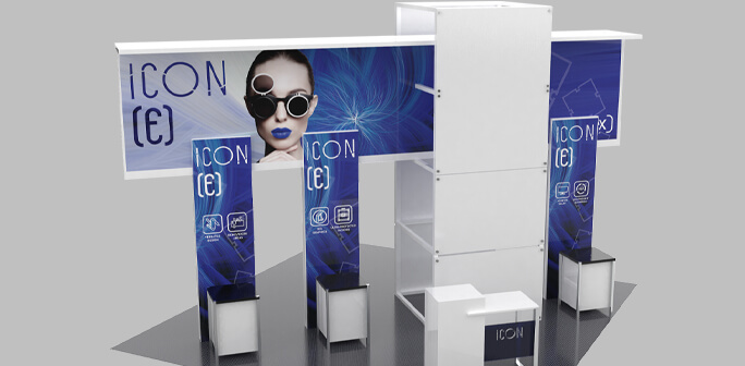 ICON Exhibit Systems - E Series ICON Exhibit Systems E series by ABEX