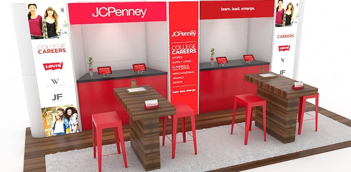 JC Penney - Custom 10x20 Modular Panel System JC Penney - Custom 10x20 Modular Panel System