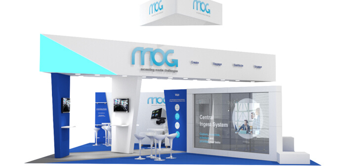 MOG 30x40 Exhibit MOG Booth Design by Abex Exhibits