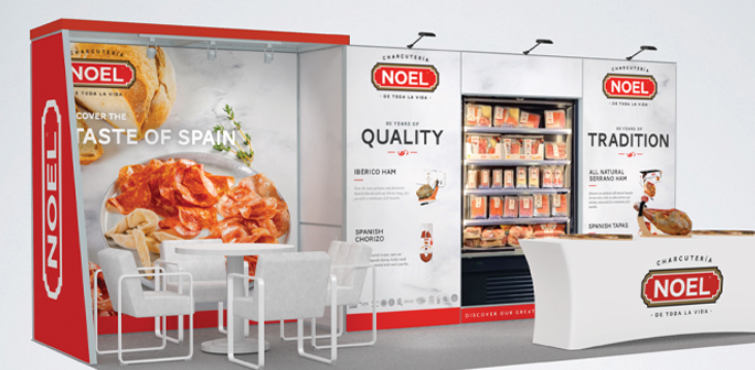 Noel Charcuteria 10x20 Design 3D design by Abex Exhibits
