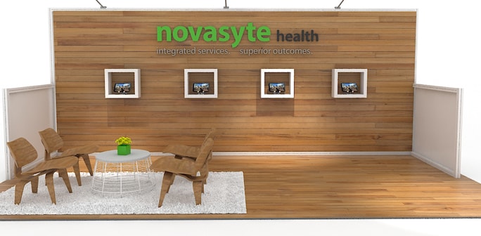 Novasyte - Custom 10x20 Modular Exhibit Novasyte - Custom 10x20 Modular Exhibit