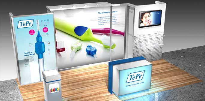 TePe - Solar 10x20 Modular Exhibit TePe - Solar 10x20 Modular Exhibit