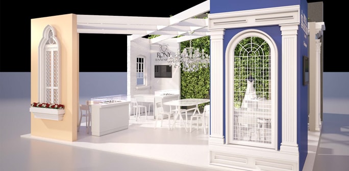 Trellis - Custom 20x20 Exhibit Trellis - Custom 20x20 Exhibit