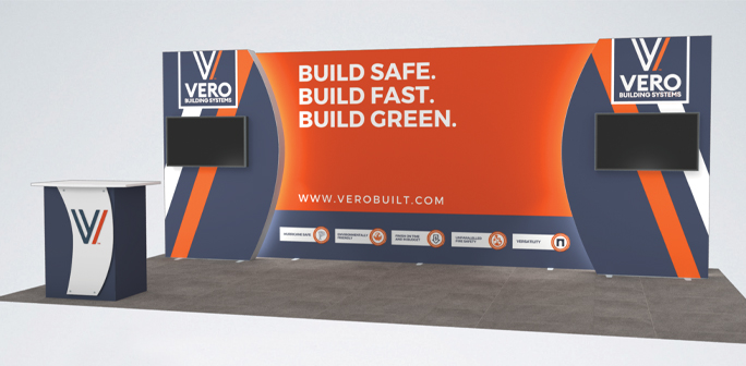 Vero 10x20 Design 3D design by Abex Exhibits