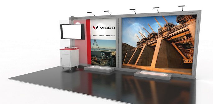 Vigor - 10x20 Solar Modular Exhibit Vigor - 10x20 Solar Modular Exhibit