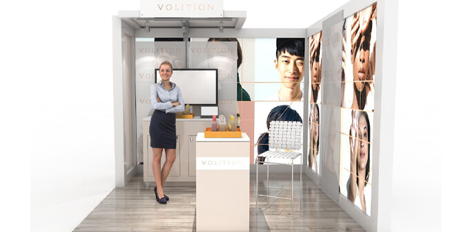 Solar Custom Modular Exhibit Volition 10x10 Exhibit Design