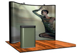 10-foot exhibit
