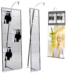 Literature Racks, Brochure Holder, BrochureHolder, Literature Displays, Trade Show Literature Racks