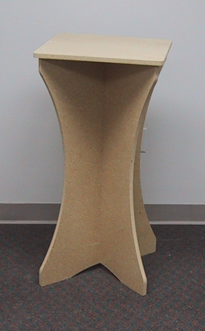 X Base Merchandise Display Table
