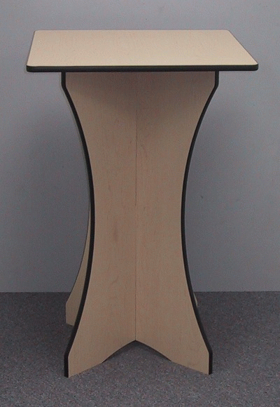 X Base Merchandise Display Table