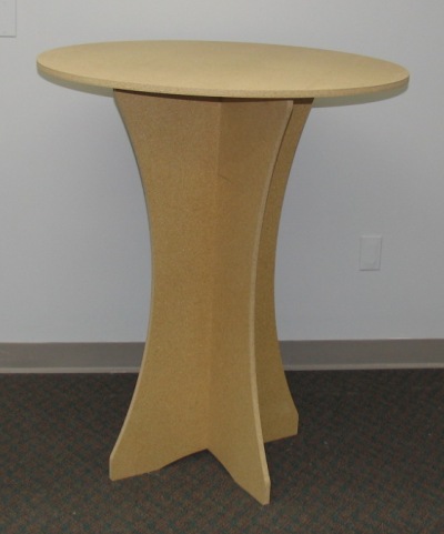 Round Merchandise Display Table
