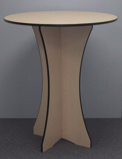 Round Merchandise Display Table