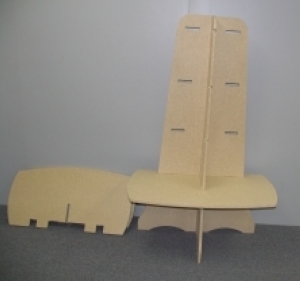 Display tree tier assembly