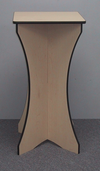 X Base Merchandise Display Table