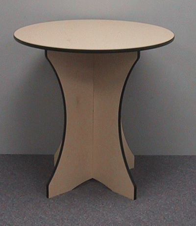Round Merchandise Display Table