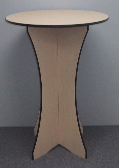Round Merchandise Display Table