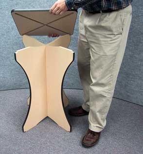 Merchandise display table top assembly