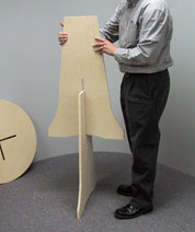 Display tree leg assembly